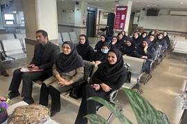 برگزاری مراسم گرامیداشت روز پرستار و جشنواره غذا در کلینیک بعثت